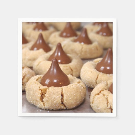 Serviette En Papier Peanut Butter Blossom Cookies (Devant)