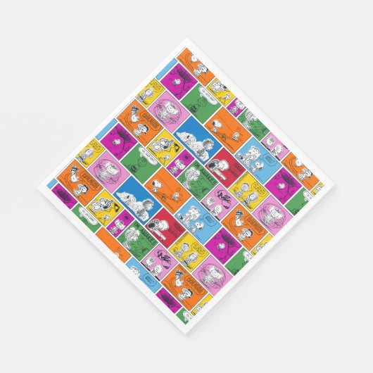 Serviette En Papier PEANUTS | Classic Comic Motif (Coin)