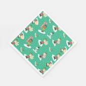 Serviette En Papier Peanuts Peppermint Dreams Snowflake Motif (Coin)