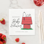 Serviette En Papier Peanuts Snoopy Dog House | BABY SHOWER (En situation)