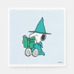 Serviette En Papier Peanuts Snoopy Potions Magiques Halloween