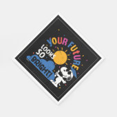Serviette En Papier Peanuts Snoopy Your Future Looks So Bright (Coin)