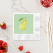 Serviette En Papier Pear (En situation)