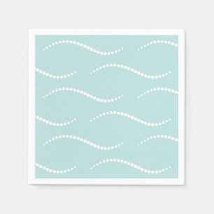 Serviette En Papier Pearl Waves