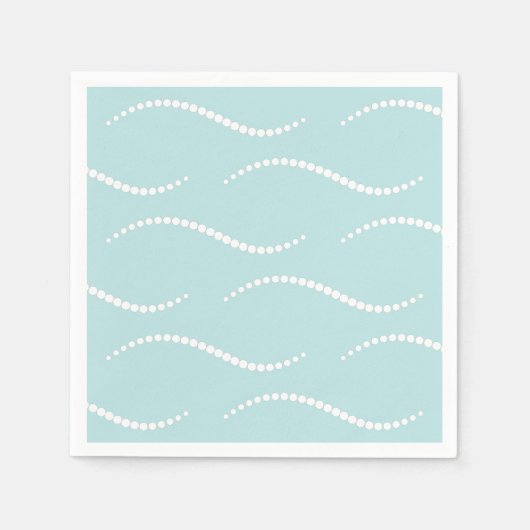 Serviette En Papier Pearl Waves (Devant)