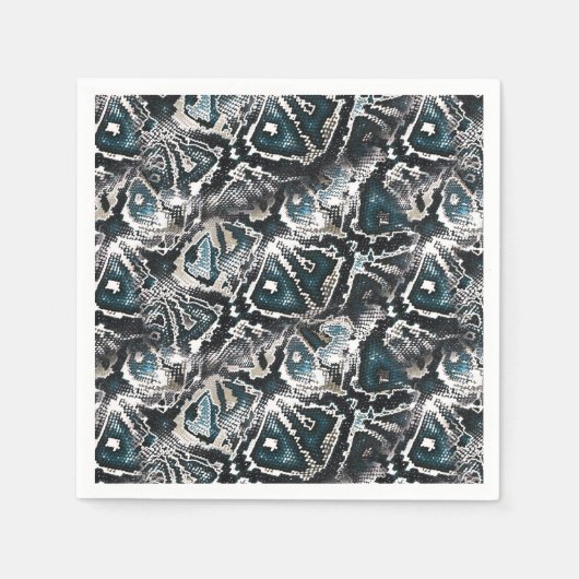 Serviette En Papier Peau de serpent (Devant)
