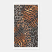 Serviette En Papier Peau de tigre léopard à la mode (Devant)