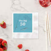 Serviette En Papier Pêche en mer profonde Anniversaire Napkins avec te (En situation)