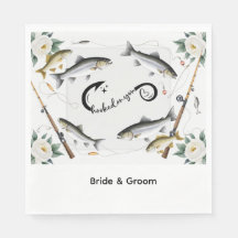 Pêche ou Weding thème pour les amateurs de pêche