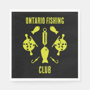 Serviette En Papier Pêche Saumon canadienne