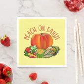 Serviette En Papier Pêcher sur Terre amusant jeu de Noël (En situation)