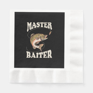 Serviette En Papier Pêcheur d'appât maître