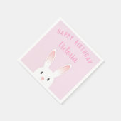 Serviette En Papier Peek-a-boo Bunny Parti Anniversaire de enfant pers (Coin)