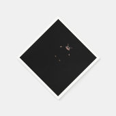 Serviette En Papier Peekabo (blanc) (Coin)