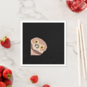 Serviette En Papier Peekabo Drôle Conception Pour Halloween (En situation)