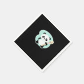 Serviette En Papier Peekabo Panda (Coin)