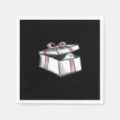 Serviette En Papier Peekabo présent (Devant)