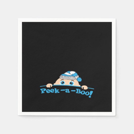 Serviette En Papier Peekaboo (Devant)
