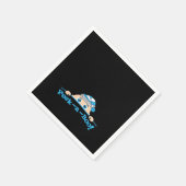 Serviette En Papier Peekaboo (Coin)