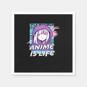 Serviette En Papier Peekaboo Anime Funny