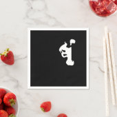 Serviette En Papier Peekaboo Lazy Sloth (En situation)