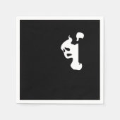Serviette En Papier Peekaboo Lazy Sloth (Devant)
