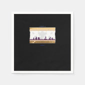 Serviette En Papier Peekaboo Vous Dit : (Devant)