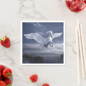 Serviette En Papier Pegasus en vol (En situation)