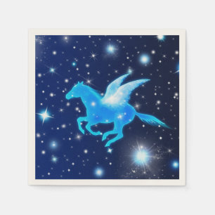 Serviette En Papier Pegasus volant