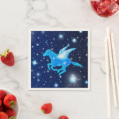 Serviette En Papier Pegasus volant (En situation)