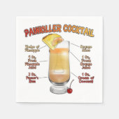 Serviette En Papier PEINKILLER Cocktail Recette Art (Devant)