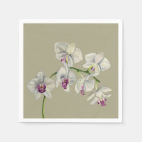 Peinture à l'aquarelle des orchidées