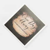 Serviette En Papier Peinture à l'huile d'or rose Un jour avant la répé (Coin)