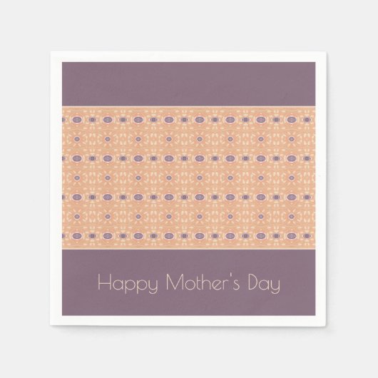 Serviette En Papier Peinture beige (Devant)