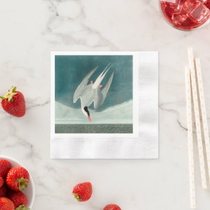 Serviette En Papier Peinture de la faune de la sterne de l'Arctique Au