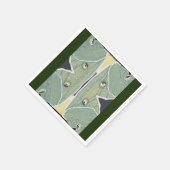 Serviette En Papier Peinture numérique Luna Moth (Coin)