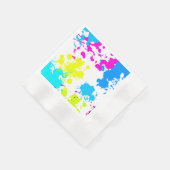 Serviette En Papier Peinture, Paintball, Paintball, Serviettes en Papi (Coin)
