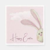 Serviette En Papier Pékin Lapin de Pâques (Devant)