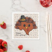 Serviette En Papier Pèlerin Texas Turquie (En situation)