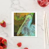 SERVIETTE EN PAPIER PELICAN (En situation)