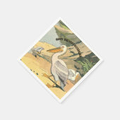 Serviette En Papier Pelican Beach Party (Coin)