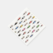 Serviette En Papier Peloton (Coin)