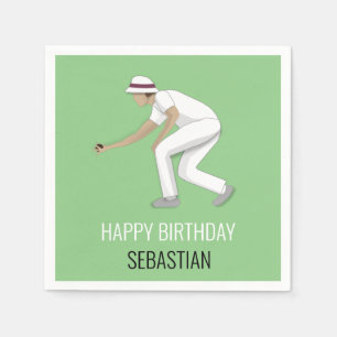 Serviette En Papier Pelouse Bowls