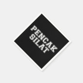 Serviette En Papier Pencak Silat (Coin)