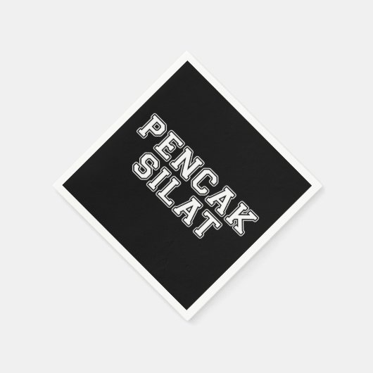 Serviette En Papier Pencak Silat (Coin)