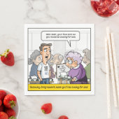 Serviette En Papier Pendny 40e anniversaire de fête serviettes (En situation)