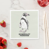 Serviette En Papier Penguin de Humboldt (En situation)