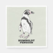 Serviette En Papier Penguin de Humboldt (Devant)