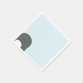 Serviette En Papier Penguin de Noël Napkin (Coin)