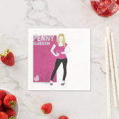 Serviette En Papier Penny Blossom (En situation)